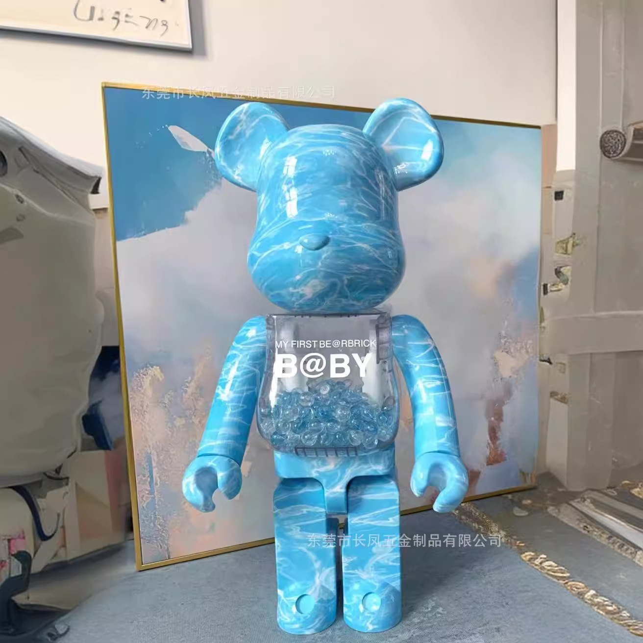 (2개) 곰 벽돌 100% 빌딩 블록 곰 빈 산 기지 큰 조수 놀이 손