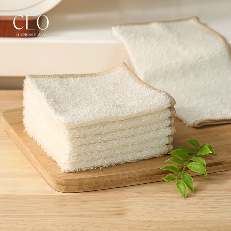 [대나무 섬유 논스틱 오일] (2개) 25*25cm