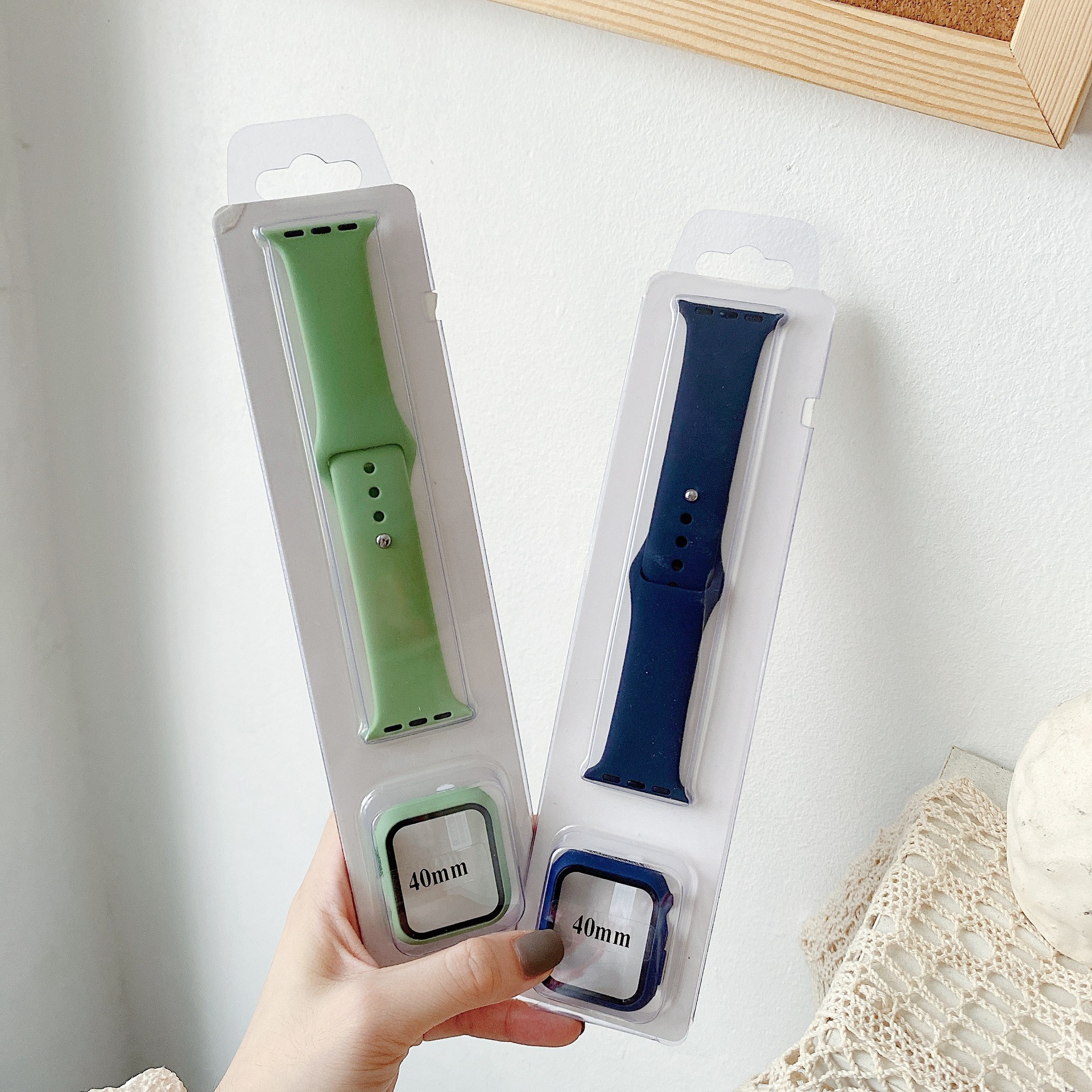 400g 흰색 카드 + 물집