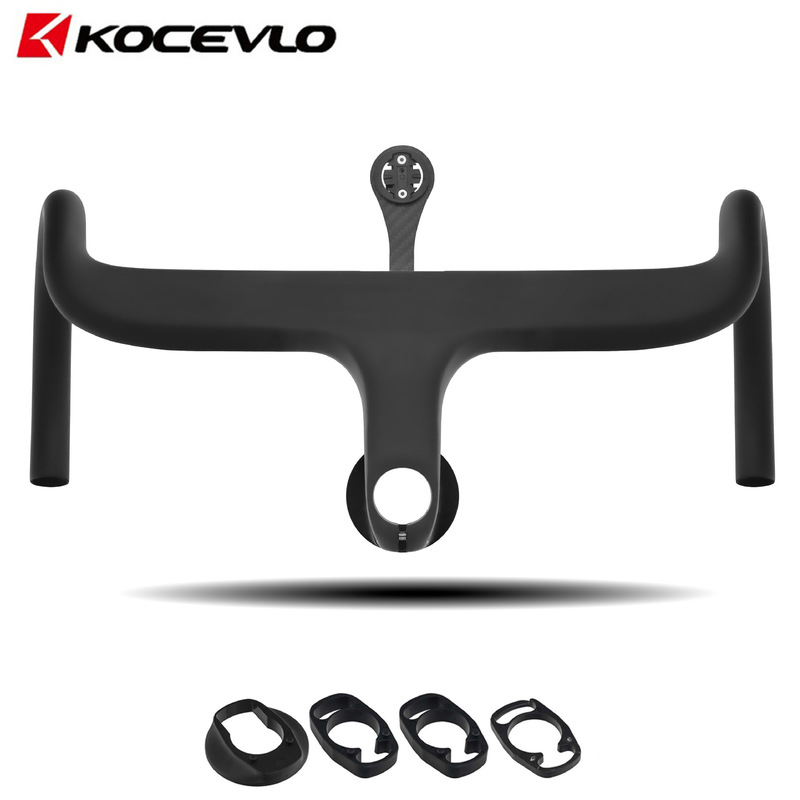 Kocevlo R03 Road Bike Full Carbon Integrated Bicycle Handlebar Aerodynamic Drop Bar Road Drop Bar with Spacers