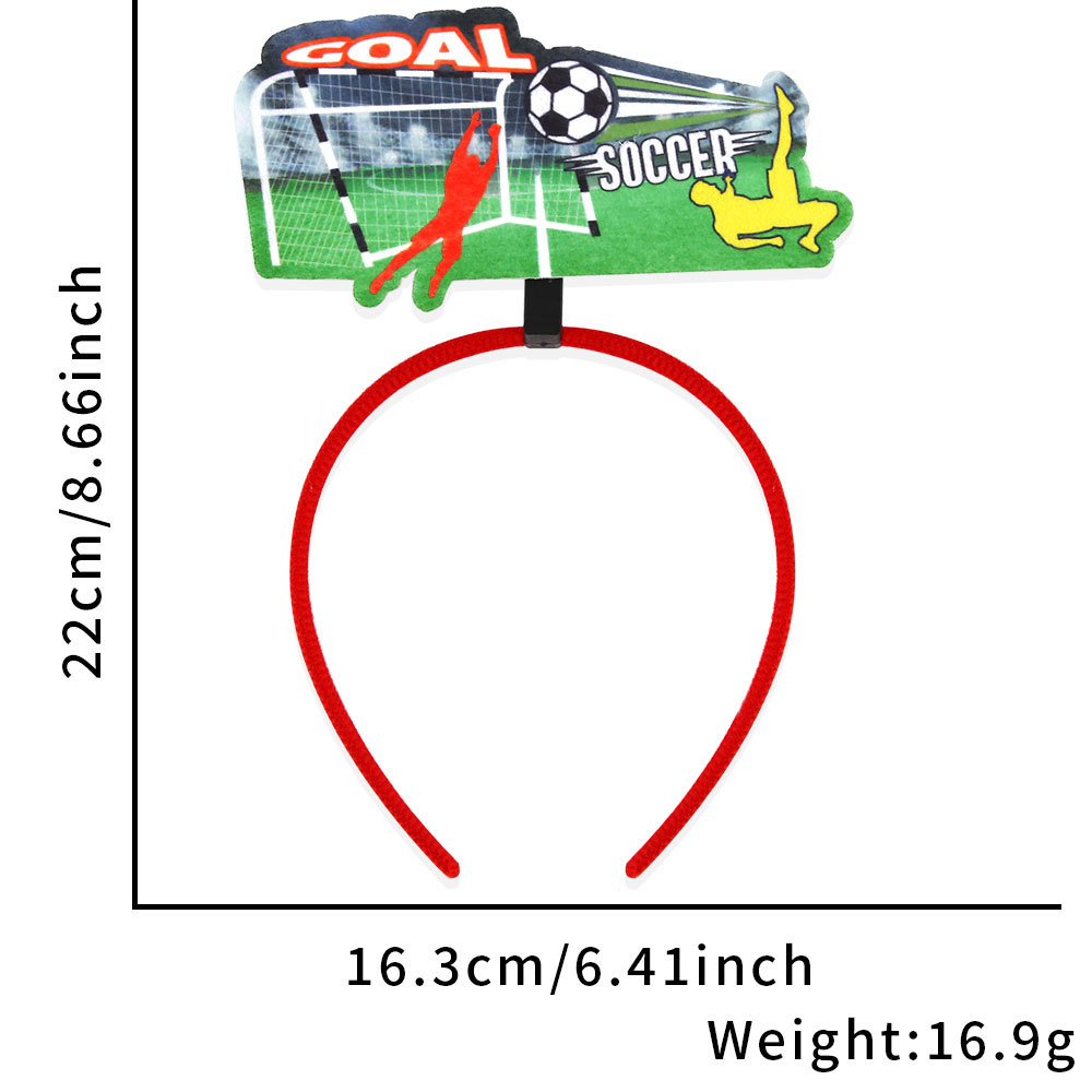 Diademas de Fútbol Estilo Nuevo para la Copa Mundial, Estilo Americano, Canadiense y Mexicano, Accesorios para Animar, Decoración para Fiestas Temáticas de Fútbol
