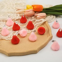 越境創意ins風いちご造形手作りアロマキャンドルお土産アロマワックス