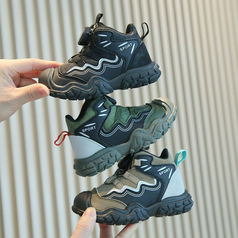 Распродажа детской спортивной обуви: весенне-осенние кроссовки для мальчиков, высокие кеды для девочек, повседневные туфли на мягкой подошве, детские кроссовки для малышей.