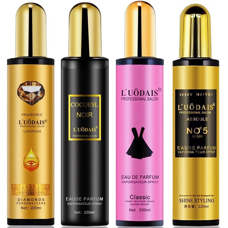 Cross-border hot item LODIE SHI Long-lasting Fragrance Washless Nourishing Mist Spray, Hair Oil Smoothing Dry and Rough Liquid