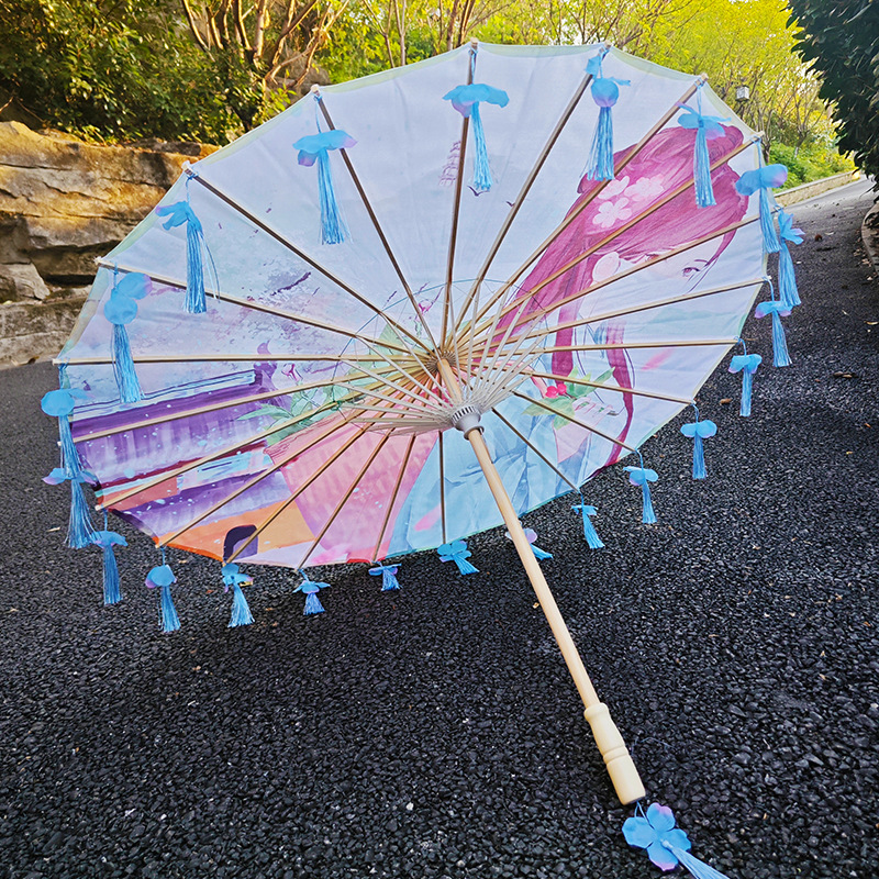 사진 224호 + 하늘색 꽃잎 술