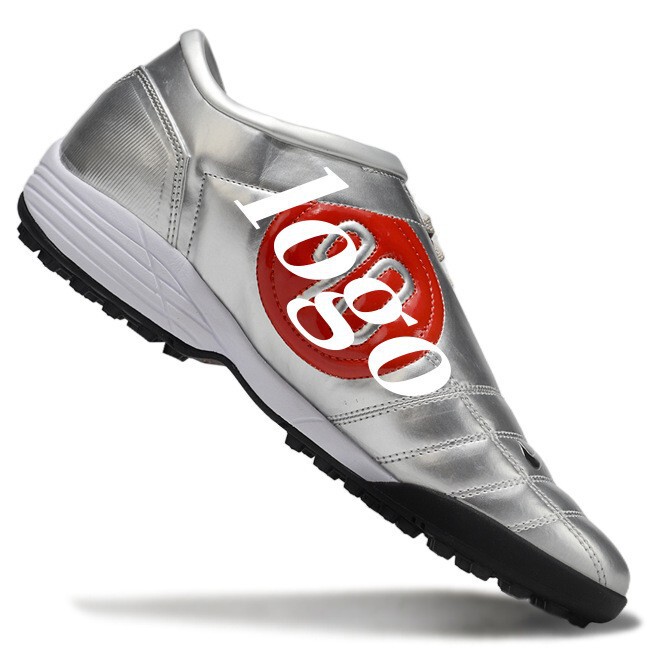 Putian Export Cross-Border Wholesale Low-Top Waterproof T90 Indoor Flats Ic Short Nail Men's and Women's Sports Training Football Shoes