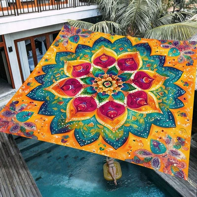 Avtomobil yan çətirləri – decorative fabric for ambiance decoration - sunshade-sail-21-185-240cm