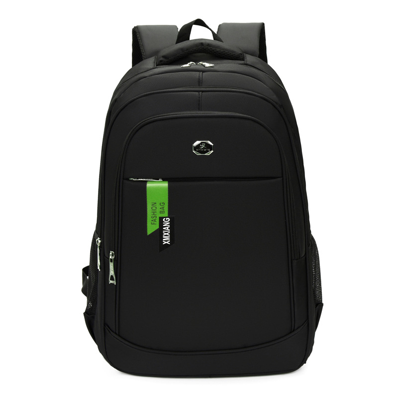 Mochila casual para hombres de nuevo estilo, mochila para computadora portátil de reducción de carga de negocios, mochila escolar para estudiantes de secundaria y preparatoria al por mayor