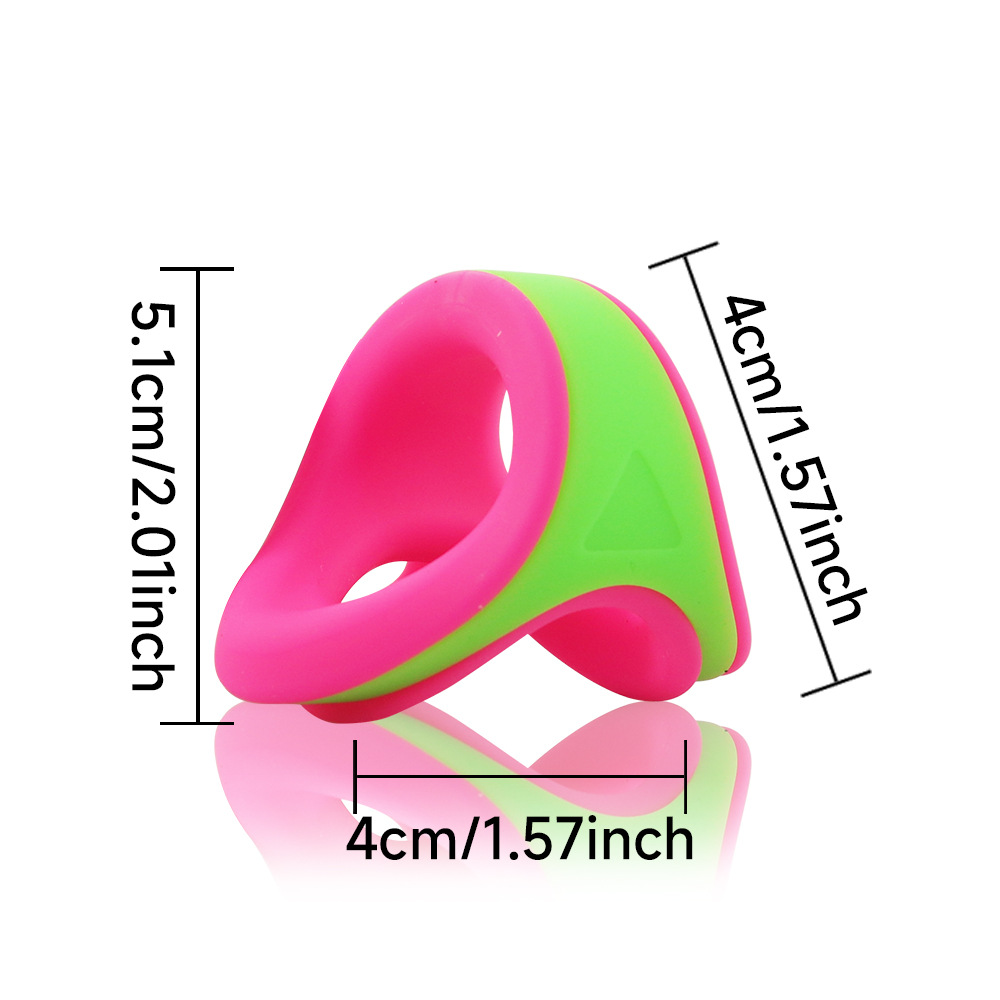 로즈 레드-그린 혼합 색상