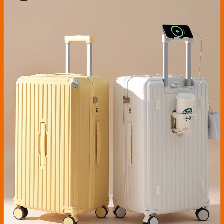 Universal capacious suitcase, 28 inch, increased thickness