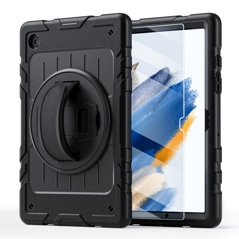 Suitable for Samsung Galaxy Tab A8 10.5 X200 X205 360-Degree Turntable Tablet Protective Case