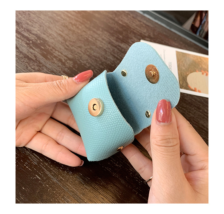 Pu Leather Solid Color Bag Charms display picture 1