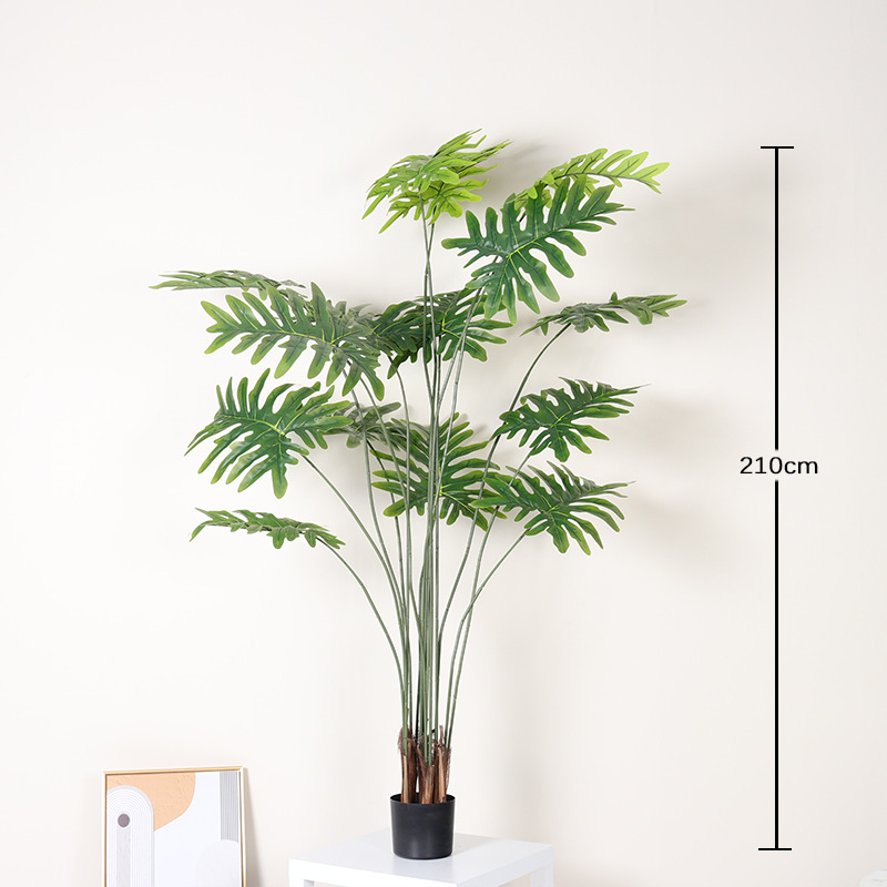 Simulación Xilin Taro Taro de primavera Plantas verdes falsas Plantas en maceta Sala de estar Combinación de paisajismo Decoración de piso Plantas biónicas