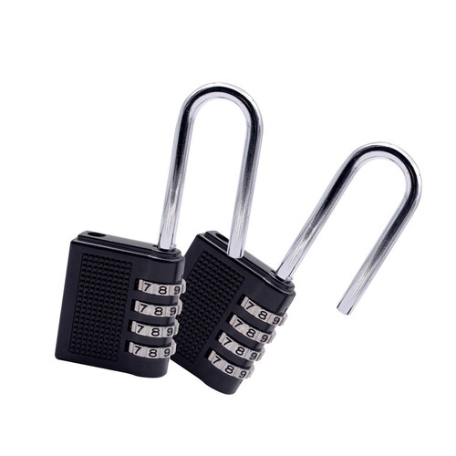 Metal long beam password lock gym locker tool box lock, main door truck compartment password hanging lock