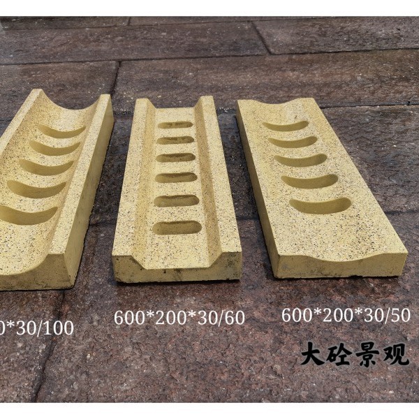 U型成品PC排水沟预制混凝土PC砖预制构件PC构件结实耐候性强