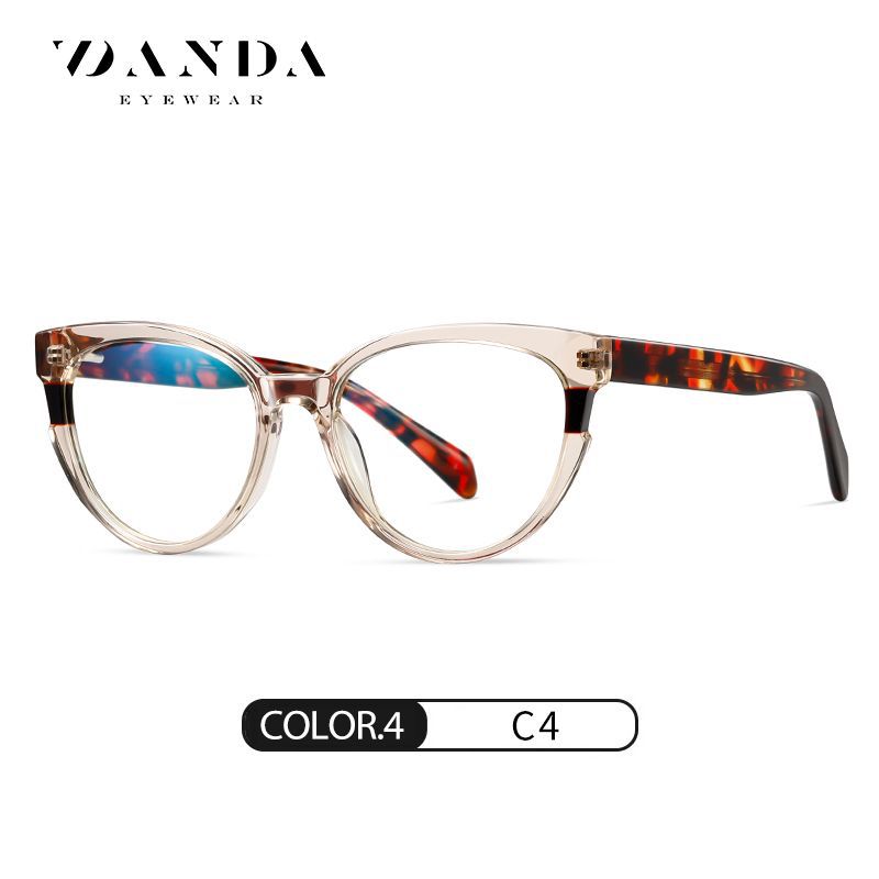 Las nuevas gafas anti-luz azul F22106 placa retro multicolor pin pin espejo plano se puede equipar con marco óptico de miopía