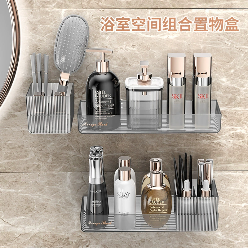 Полка для ванной комнаты без перфорации