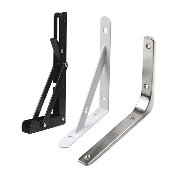 Stainless Steel Bracket Billy Bracket Triangle Bracket Folding Spring Bracket Laminator Wall Storage Rack