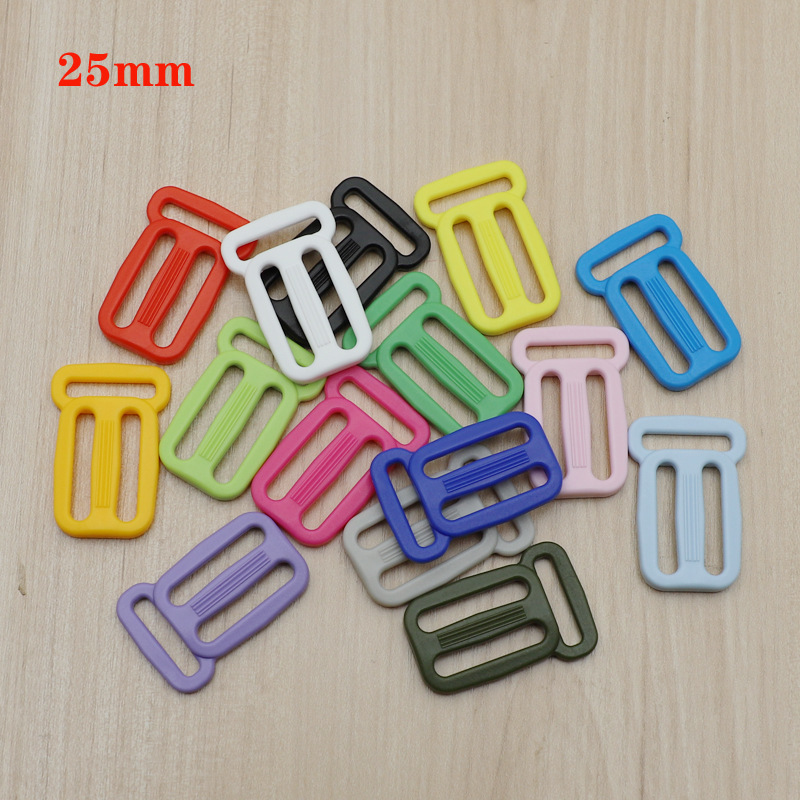 M036-25x20 three-gear buckle adjustable buckle Japanese buckle buckle buckle hook buckle D Buckle luggage buckle accessories 25mm