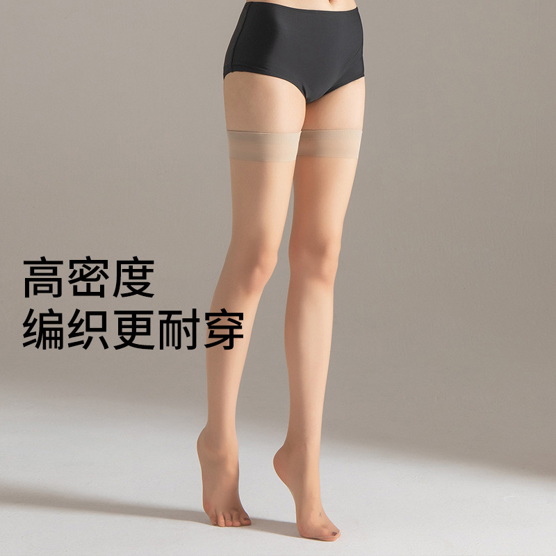Long Stockings for Tall People, Anti-Snagging Spring and Summer Ultra-Thin Thigh Socks, Over-The-Knee Anti-Slip, Versatile High Stockings for Women