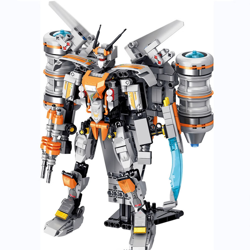 Fangcheng Chizhen Technology 星間直接変換メカブロックモデル子供用小粒子教育組み立ておもちゃギフト|undefined
