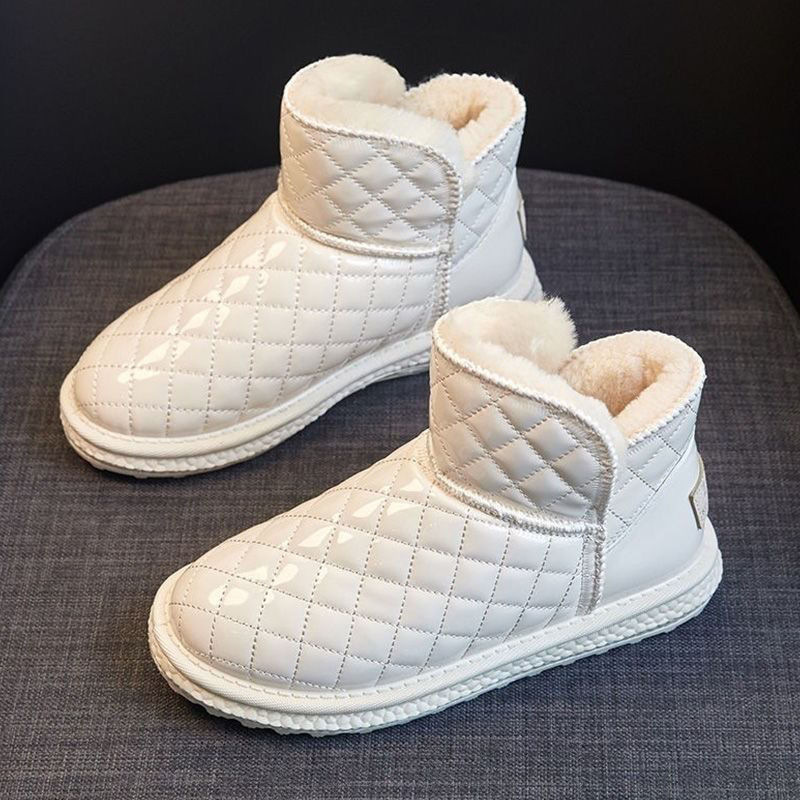 Winter keep warm casual comfortable boots flat platform