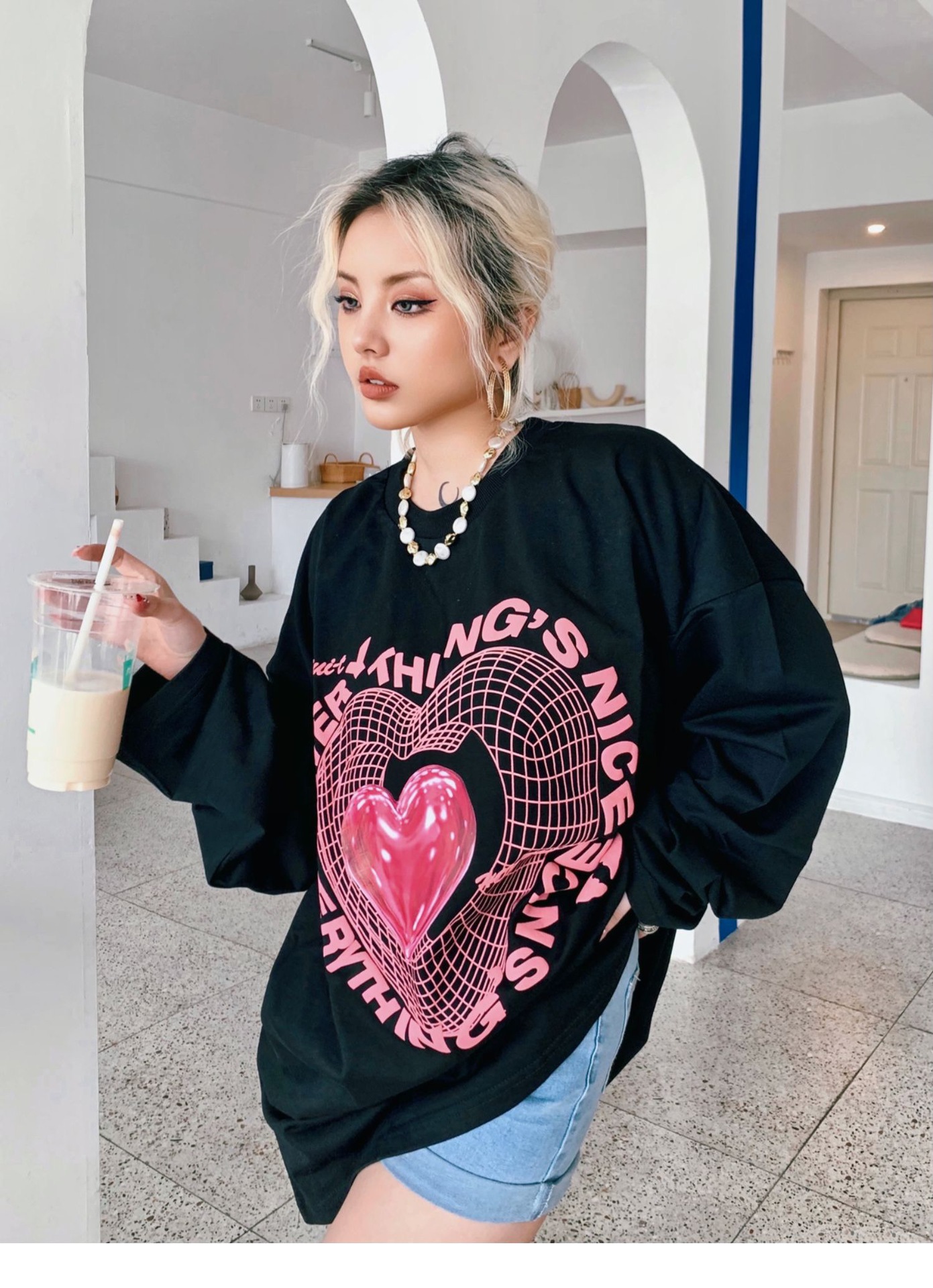 Love Long Sleeve Sweater Image 16