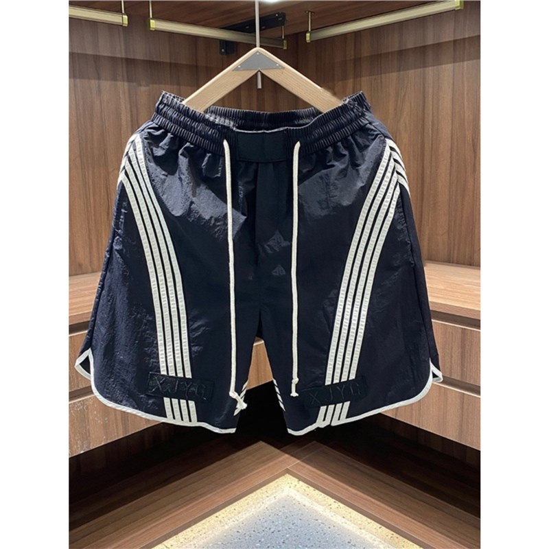 Summer Thin Trendy Sports Quick-Dry Shorts Men Fashion Versatile Casual Pants Outdoor Breathable Beach Shorts