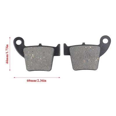 Wholesale rear brake pads for Honda CR125/250 CRF CRF250 CRF450 off-road vehicles (Tormoz supportları) - rear-brake-pads