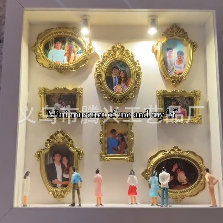 现货 DIY Mini Museum Silhouette Box 迷你博物馆剪影盒独立站