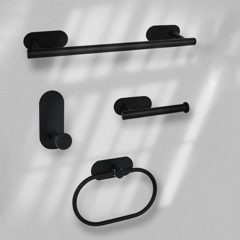 Estante de baño de acero inoxidable 304 para toallas, instalación sin perforación, fábrica directa Amazon