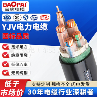 YJV22�~о�͉���|�������ľ�95ƽ��3+1о��ȼ���Ƈ���늾���|