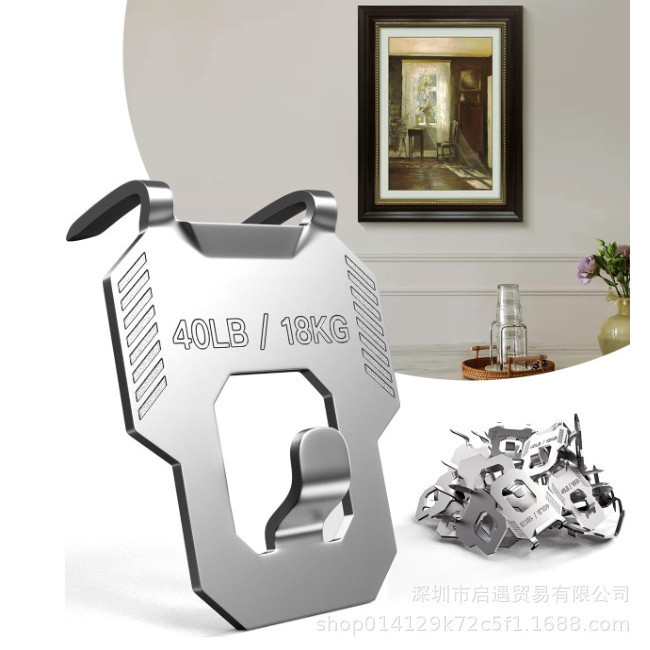 Claw Drywall Picture Hangers Wall Hooks Kit for Hanging Pictures, Mirrors, Photos, Posters
