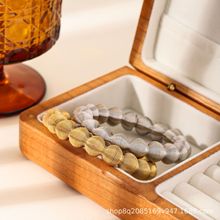 跨境爆款 不锈钢弹簧可伸缩个性小众时尚手镯金银双色个性手串