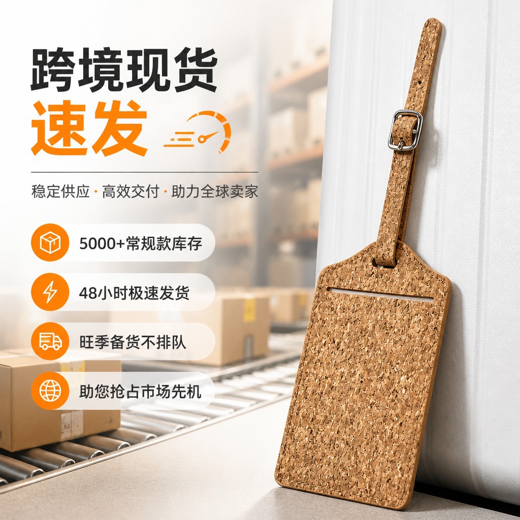Wood grain luggage tag is lightweight and portable, suitable for travel and student luggage. Available for wholesale and can be customized with a logo