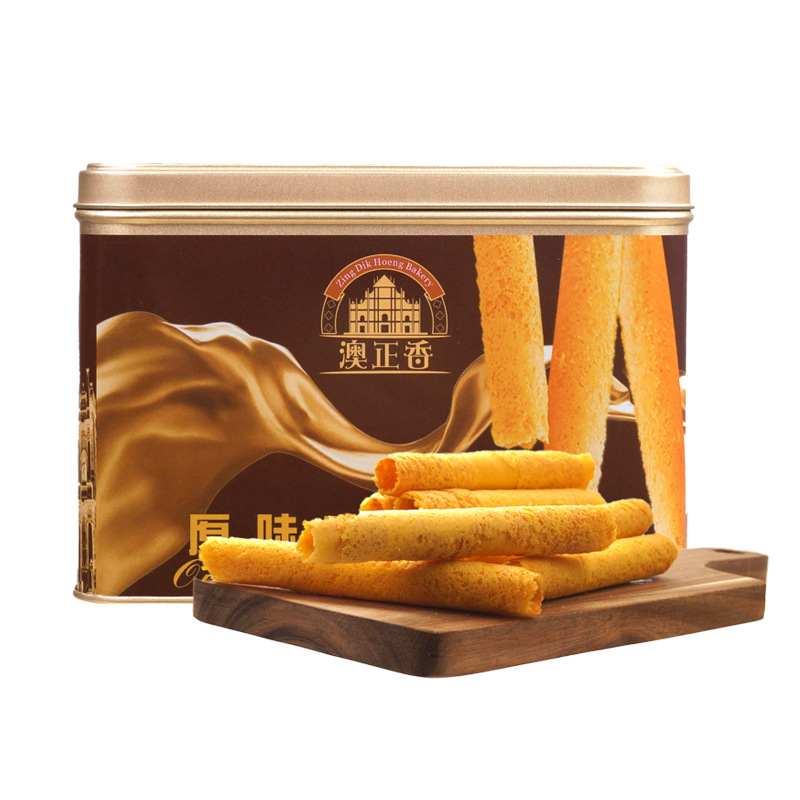 澳门特产原味鸡蛋卷400g礼盒装网红休闲零食糕点进口年货送礼