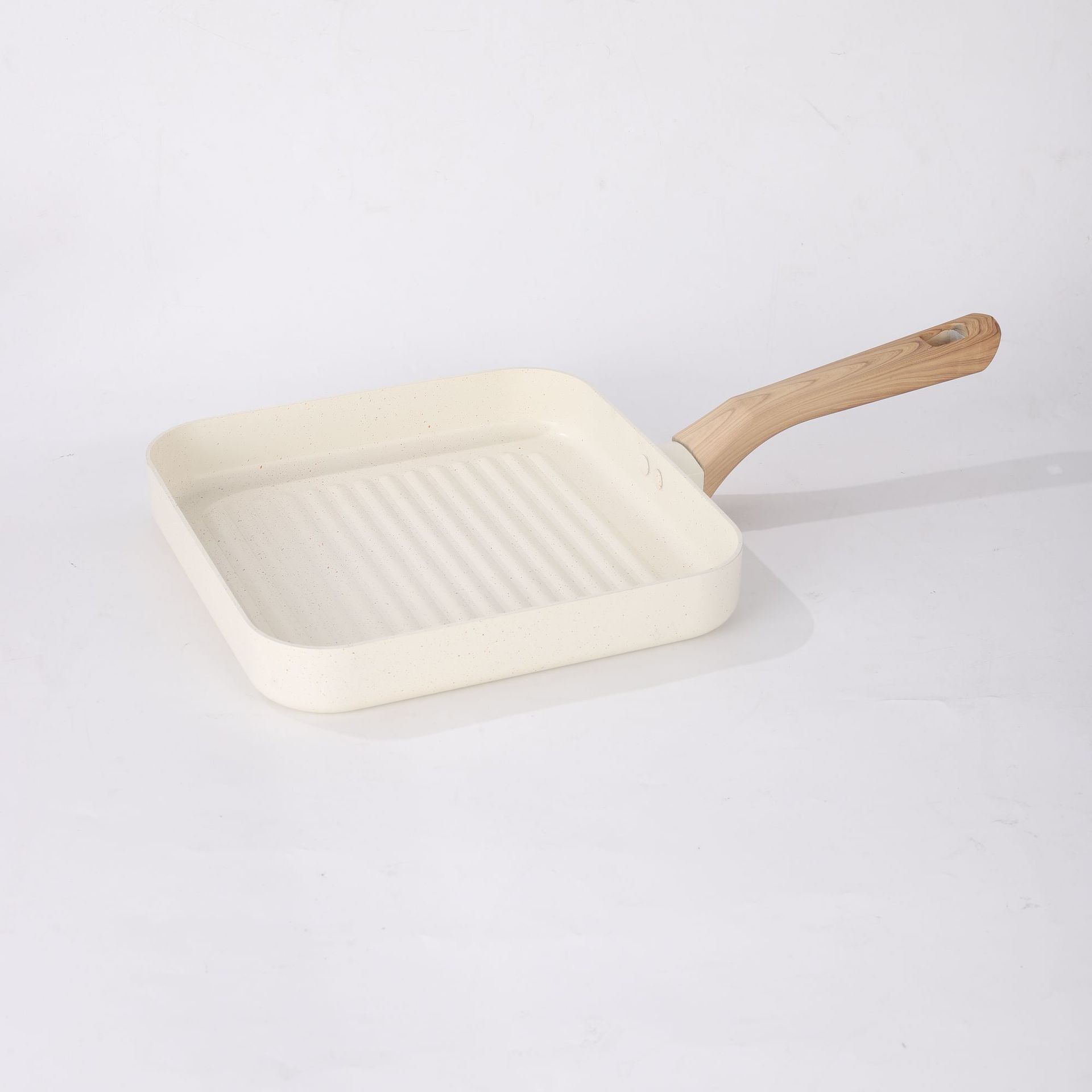 Juego de ollas de piedra médica doméstica de venta caliente transfronteriza, olla de aluminio, sartén antiadherente, wok, olla de sopa, olla de regalo comercial