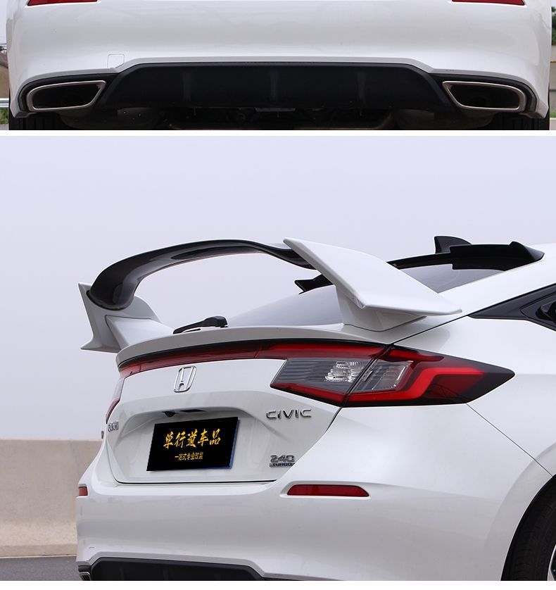 Suitable for the 11th generation Civic modified hatchback typer tail 11 generation Civic TR sedan fixed wind wing
