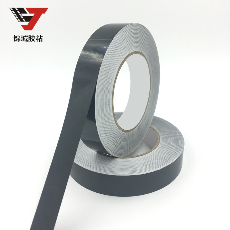 Jincheng adhesivo retroiluminación LCD Pantalla de impresión de alta temperatura resistente brillante Negro Blanco Fondo liberación papel PET sombreado cinta Myra