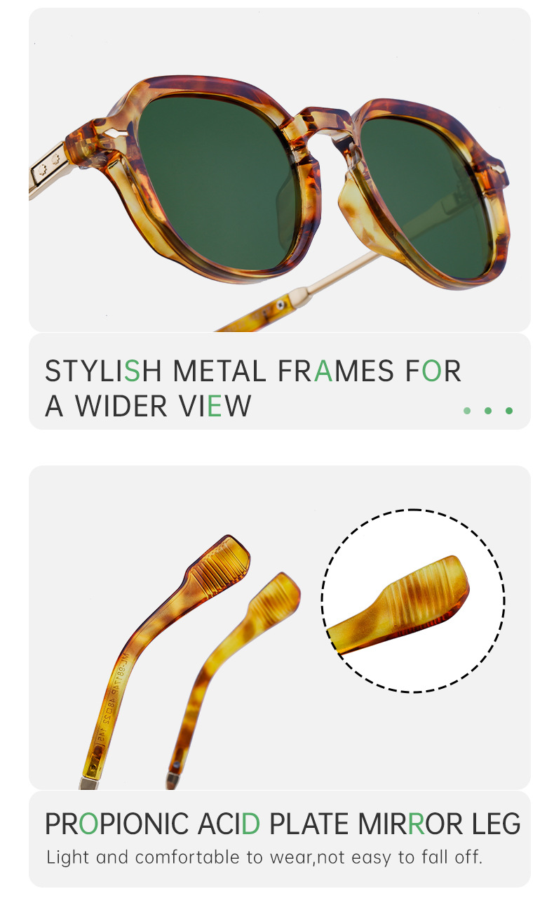 Neue europäische Mode polarisierte Sonnenbrillen vollständiger Rahmen Herren Outdoor-Sonnenbrillen Herren kleiner Rahmen Brille Sonnenbrillen