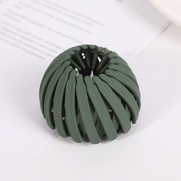 Matte, green