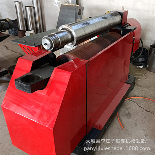 Sell Thin Plate Roll Machine Two Roller Electric Rolling Machine Filter Core Roll Forming Machinery No Straight Edge Rounder