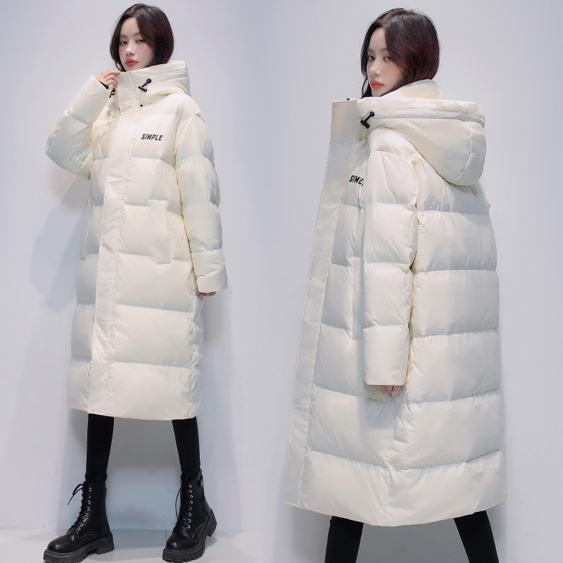 Counter Same Style down Jacket for Women 2025 Winter New Lightweight Warm White Duck down Women's Mid-Length Casual Coat Counter Same Style down Jacket for Women 2025 Winter New Lightweight Warm White Duck down Women's Mid-Length Casual Coat