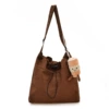 Brown, with pendant