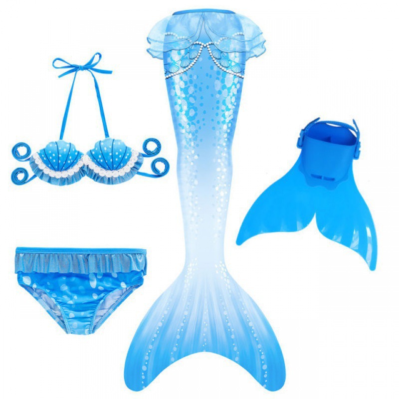 오션블루 쓰리피스 슈트 + 오리발