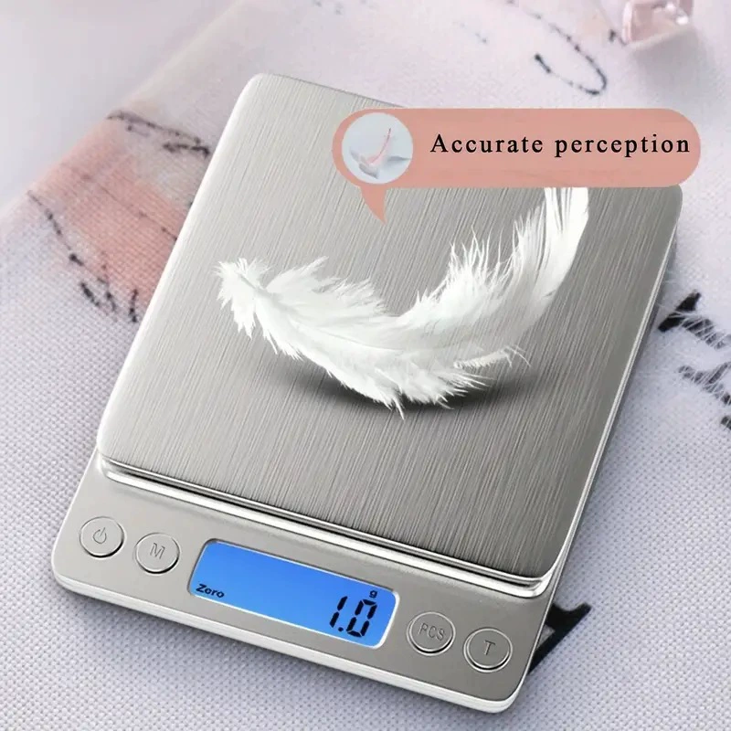 AccuWeight Цифровые кухонные весы Пищевые весы из нержавеющей стали ЖК-дисплей для приготовления пищи ингредиенты диета точное название