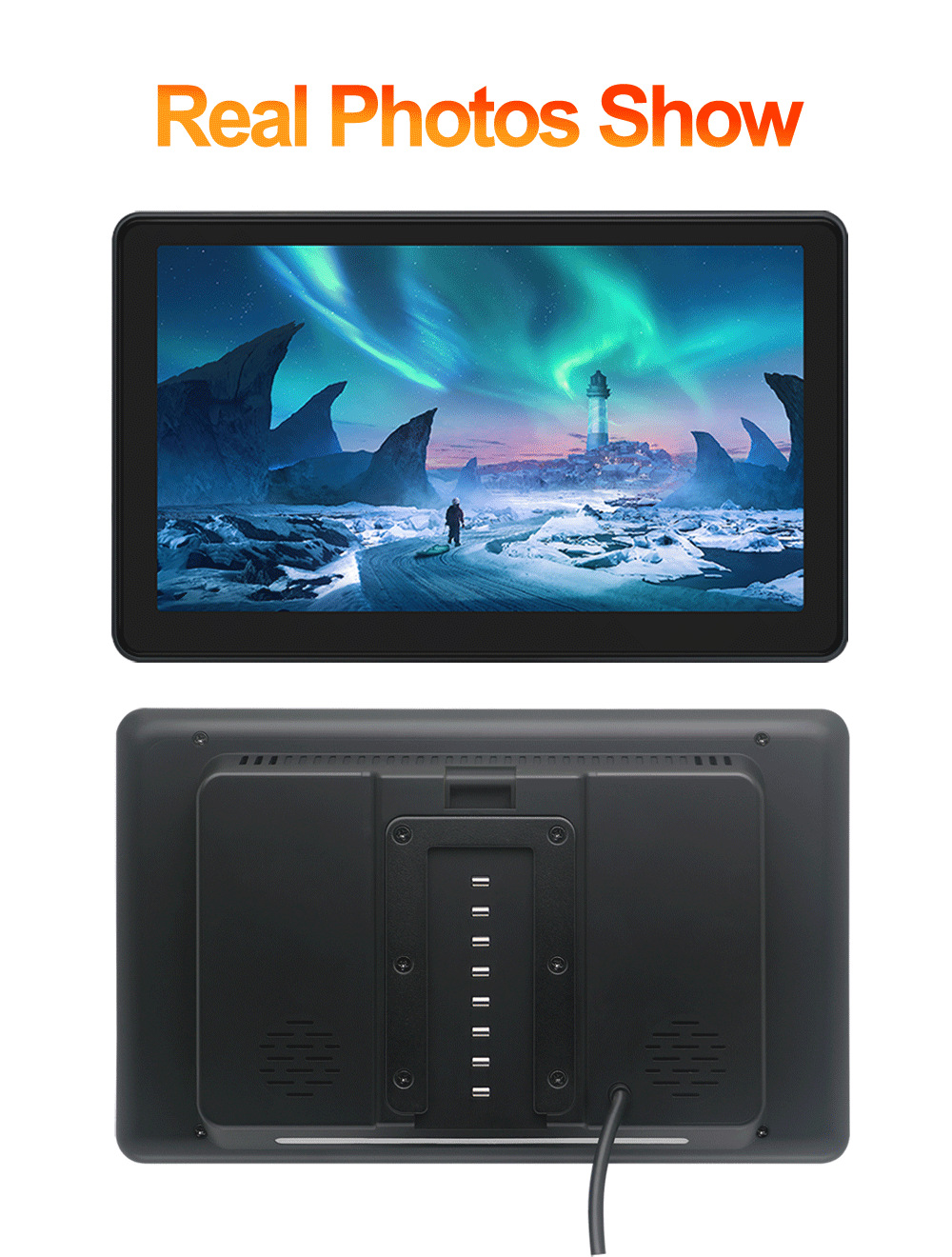 11.6inch Hd Ips Android HDMI Universal Headrest Monitor Car Rear Seat Entertainment System Player