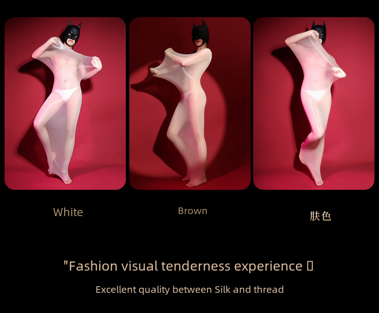 912 shiny ultra-thin 8D mirror reflective perspective sexy sleeping bag couple full body wrap seamless horse oil socks sleeping bag