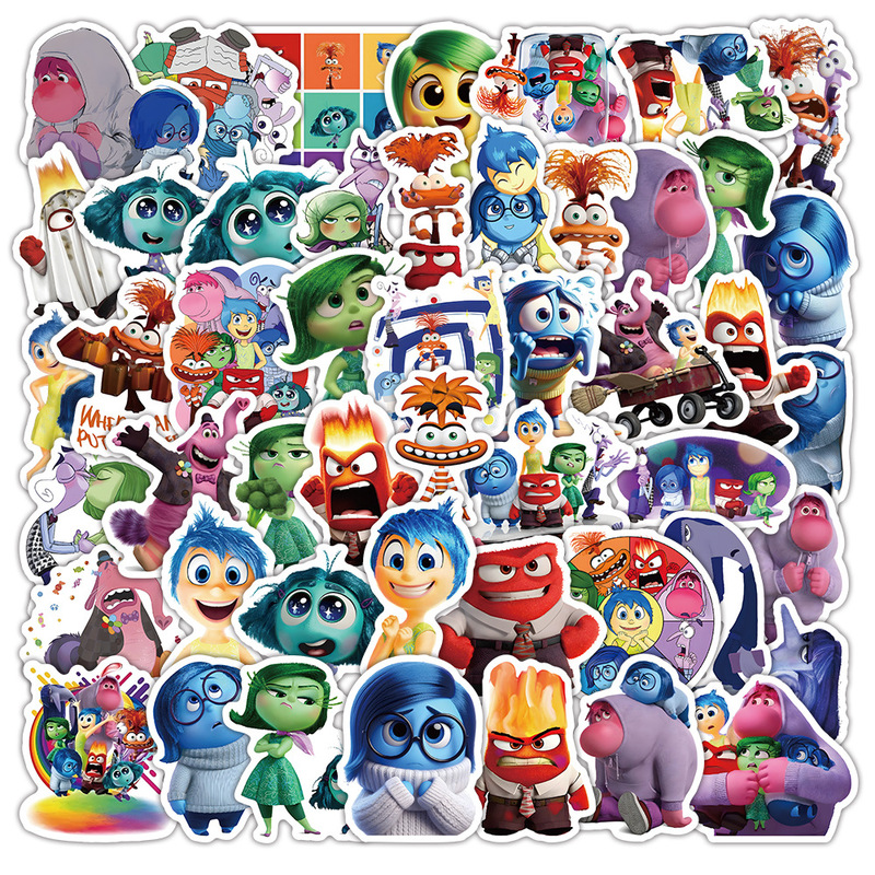 63 brain secret service stickers cartoon personality helmet luggage Amazon graffiti decorative stickers wholesale