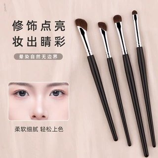 小马毛斜角修容刷化妆刷动物毛镰刀鼻影刷眼线刷美妆工具厂家批发